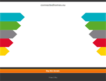 Tablet Screenshot of connectedhomes.eu